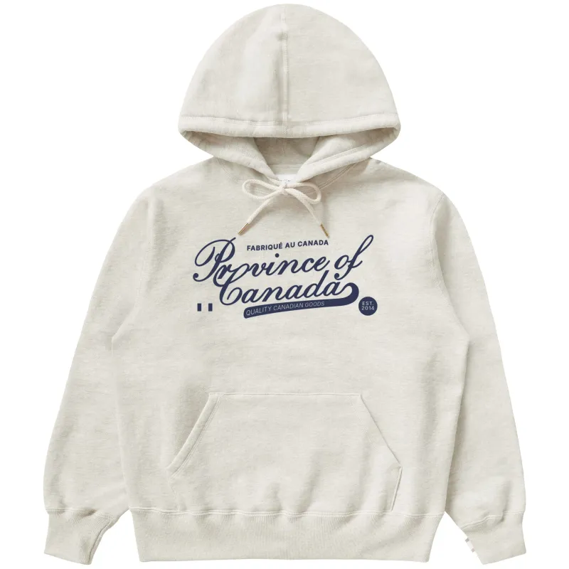 Script Logo Hoodie Eggshell - Unisex sold by Province of Canada