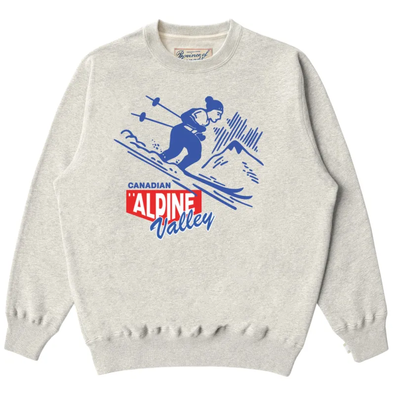 Alpine Sweatshirt Eggshell - Unisex sold by Province of Canada
