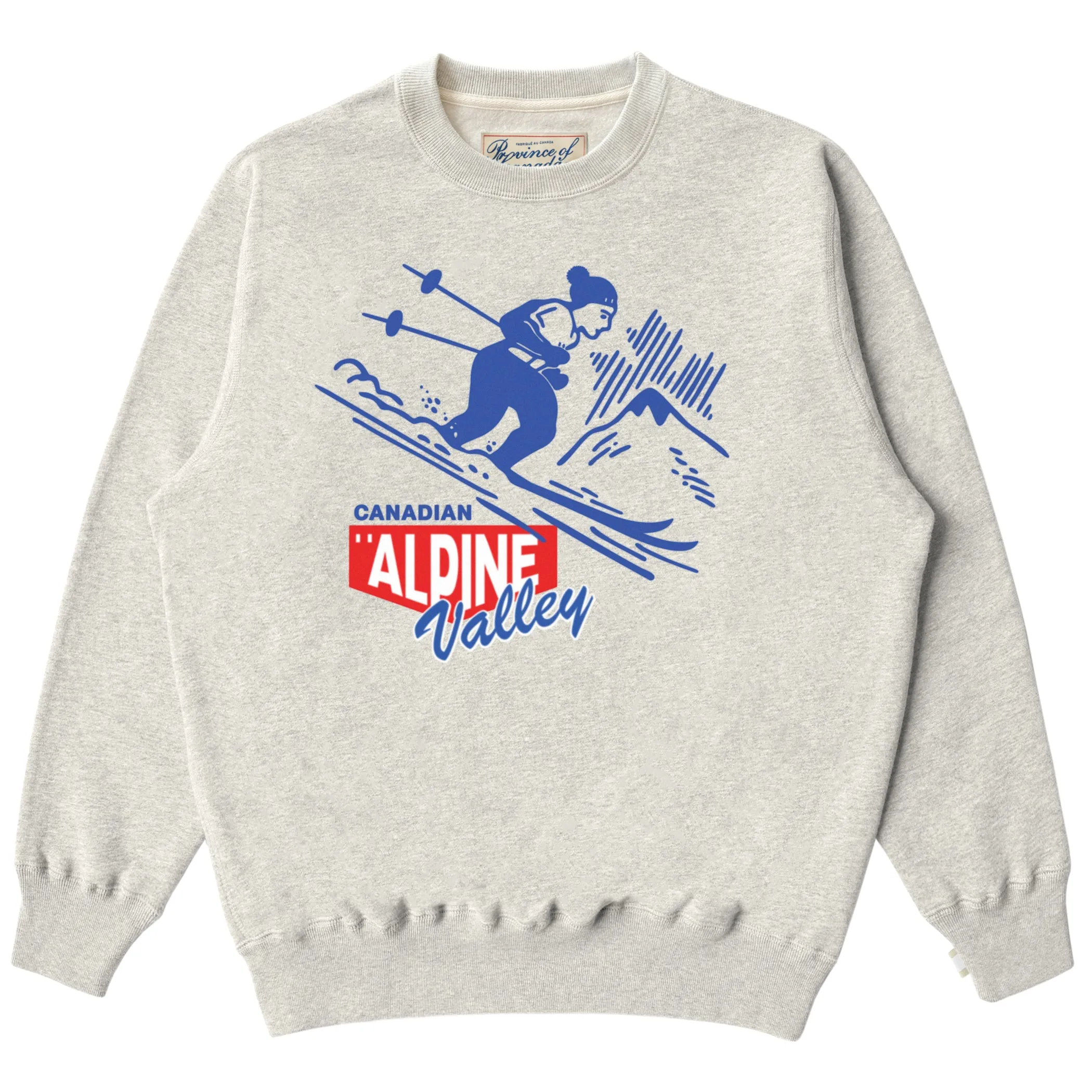 Alpine Sweatshirt Eggshell - Unisex sold by Province of Canada