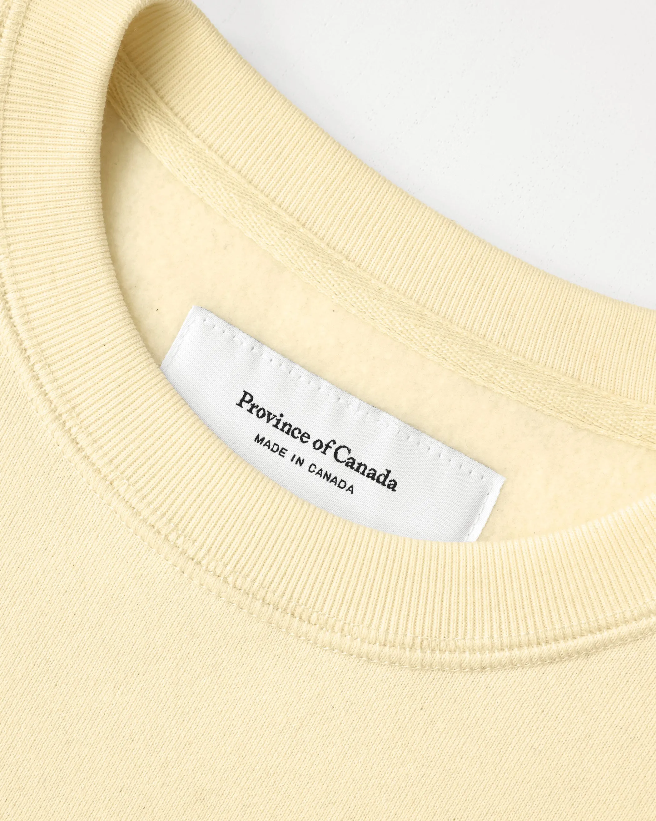 Heart Sweatshirt Butter - Unisex sold by Province of Canada product image thumbnail 3