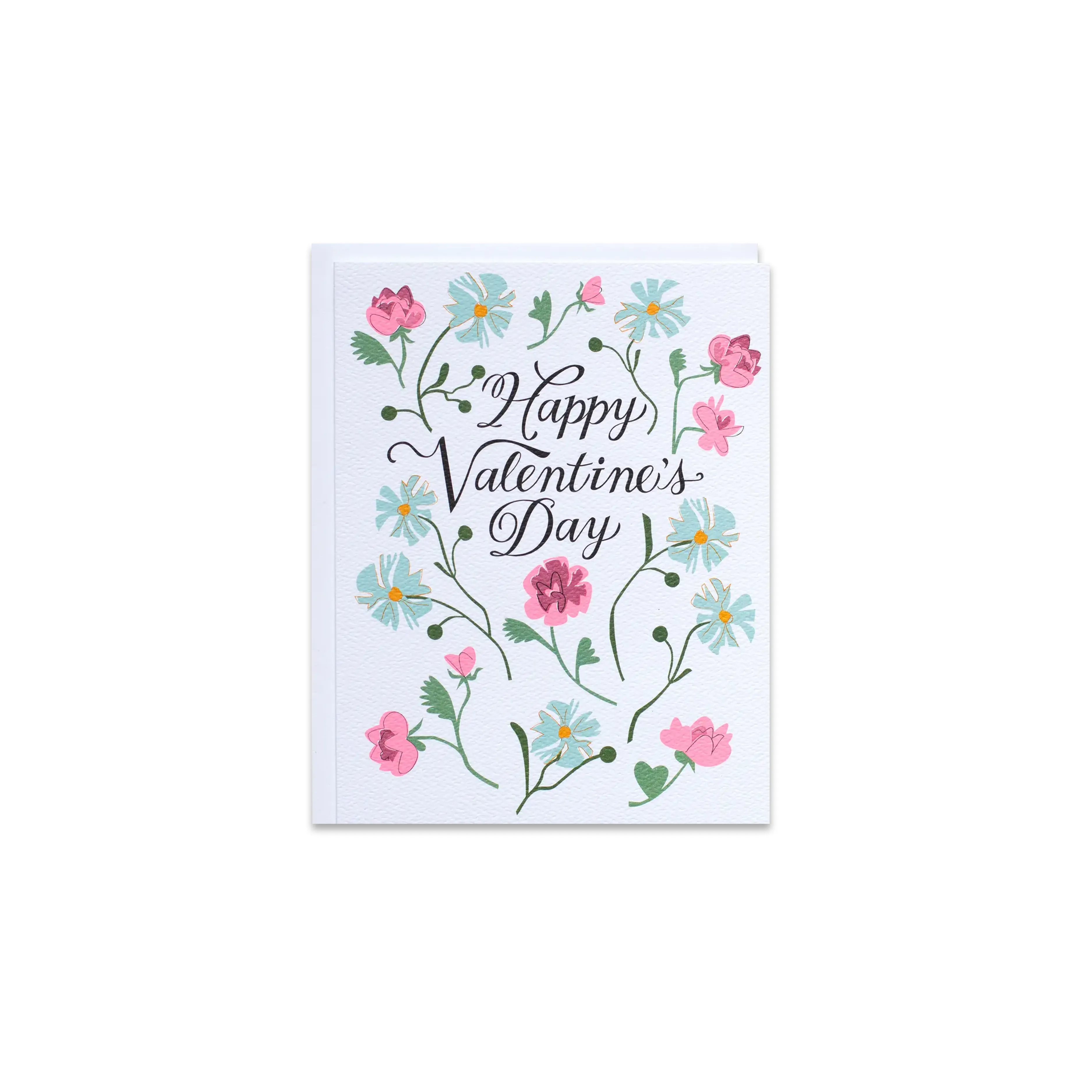Floral Valentine's Greeting Card sold by Province of Canada