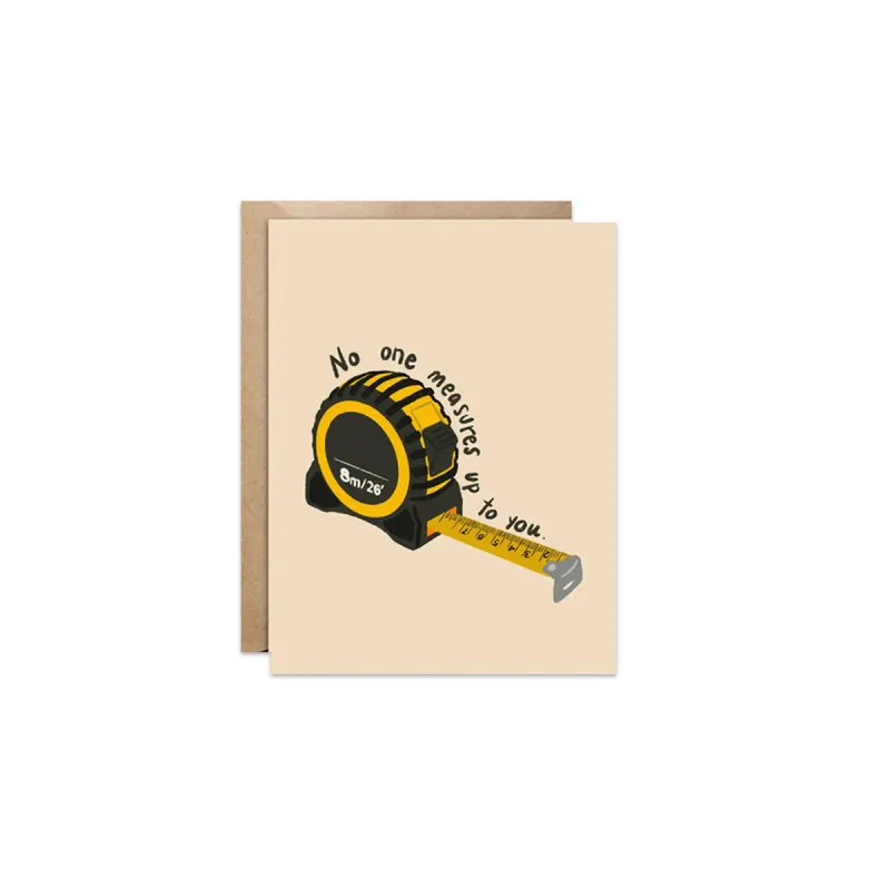 No One Measures Up Greeting Card sold by Province of Canada