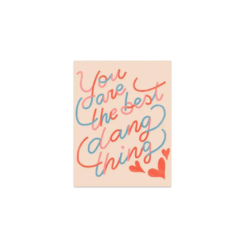 Best Dang Thing Greeting Card sold by Province of Canada