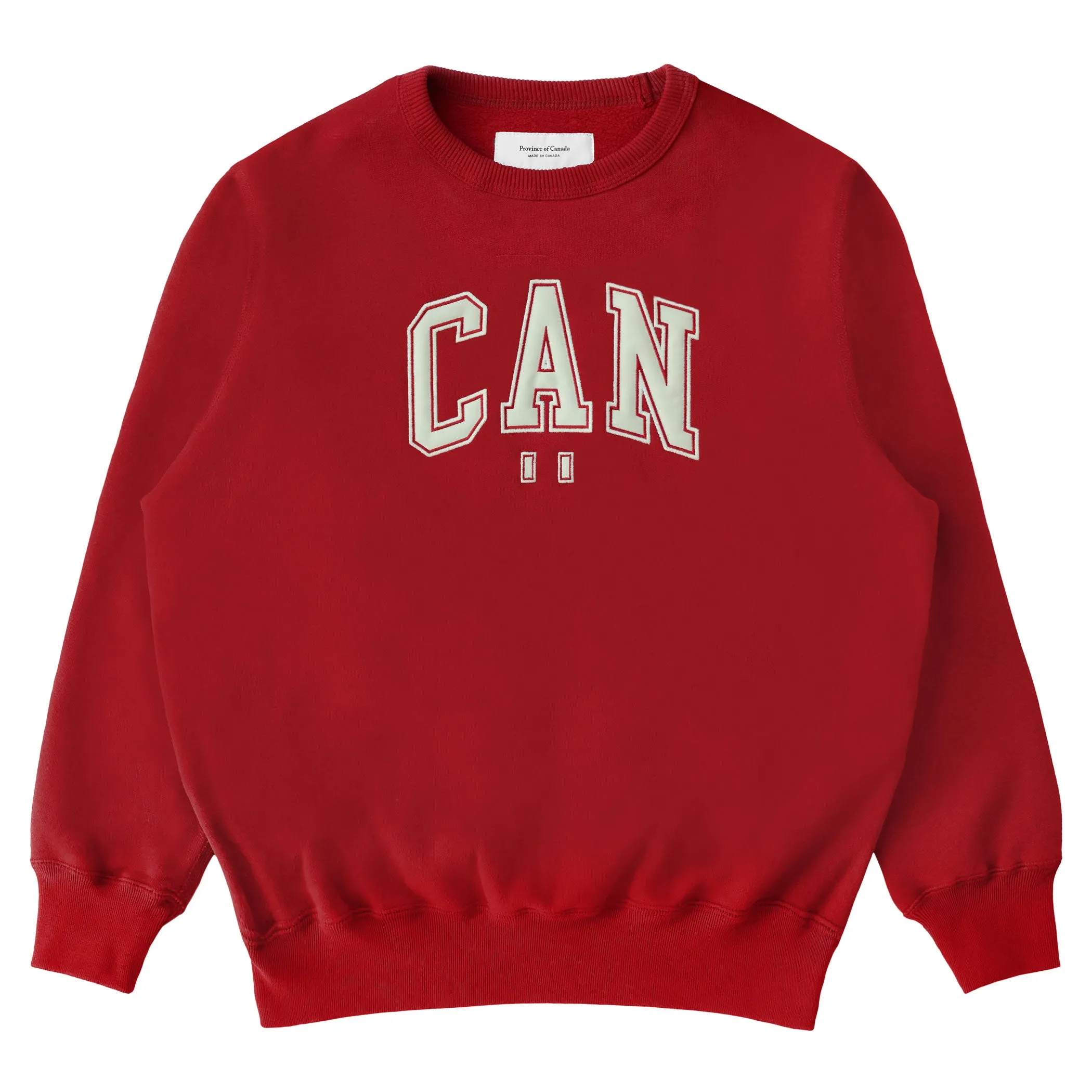 CAN Sweatshirt Red - Unisex sold by Province of Canada