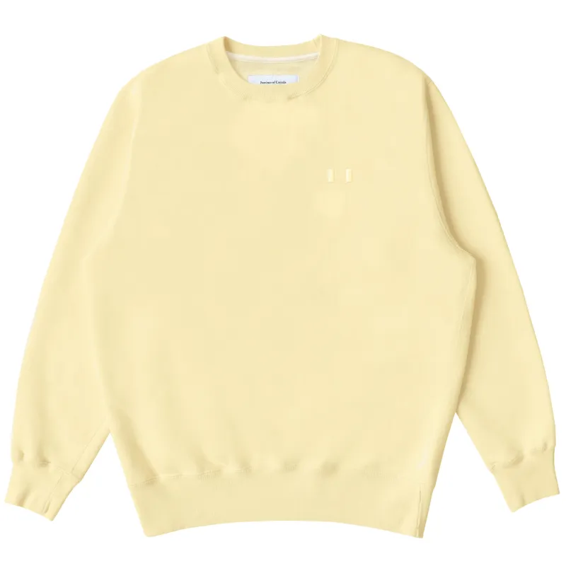 Flag Fleece Sweatshirt Butter - Unisex sold by Province of Canada