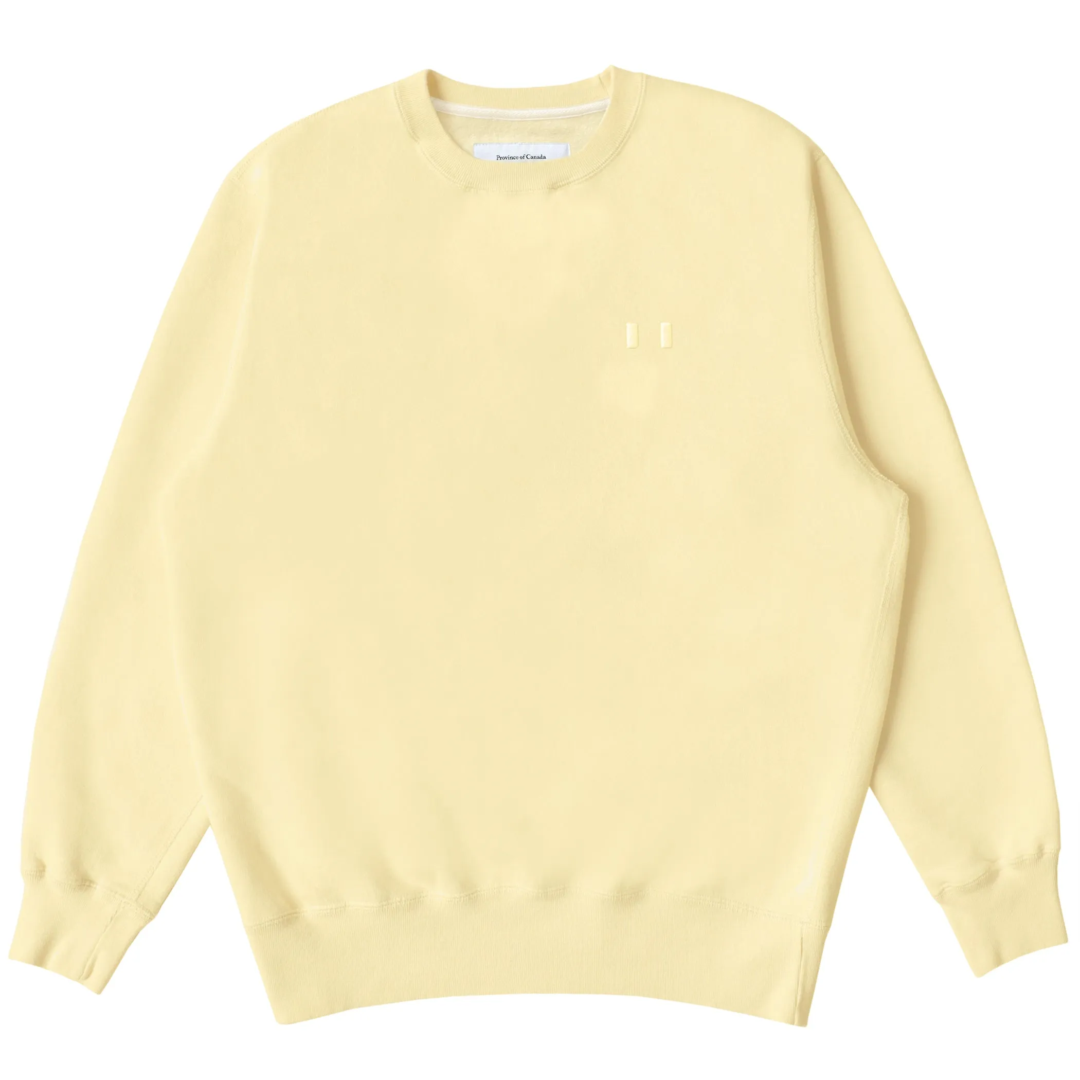 Flag Fleece Sweatshirt Butter - Unisex sold by Province of Canada