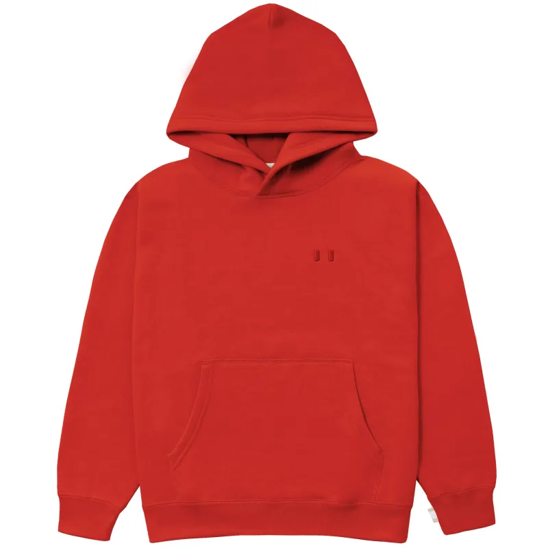 Flag Fleece Hoodie Red - Unisex sold by Province of Canada