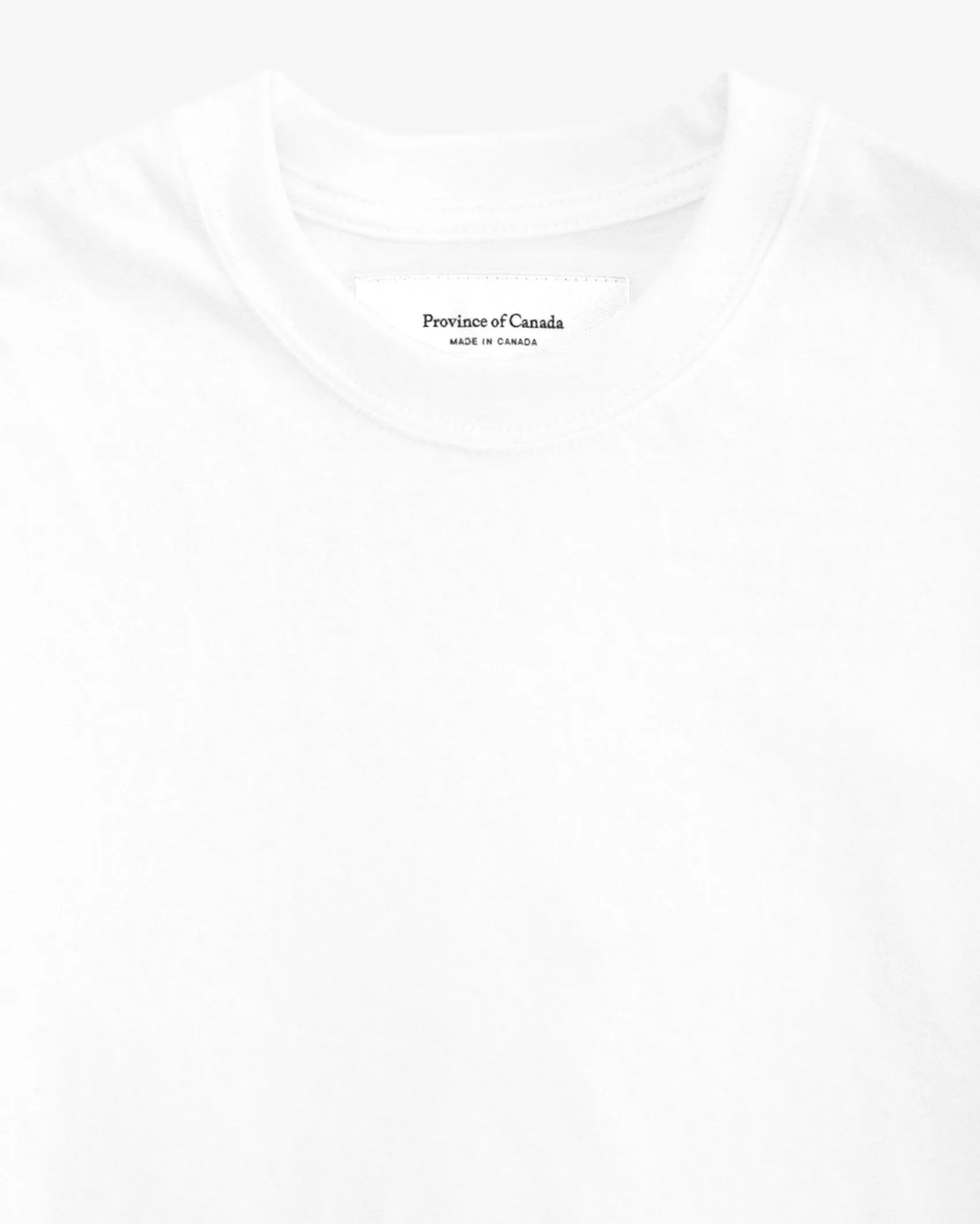 SAMPLE - Monday Tee White - Unisex - XL sold by Province of Canada product image thumbnail 4