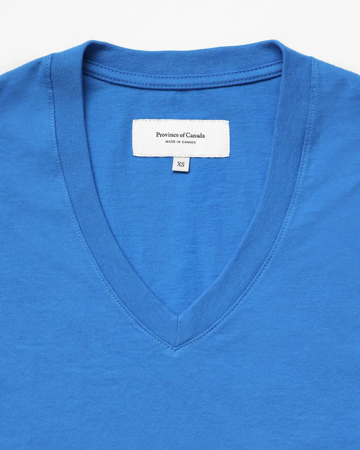 V-Neck Midi T-Shirt Dress Super Blue sold by Province of Canada product image thumbnail 2