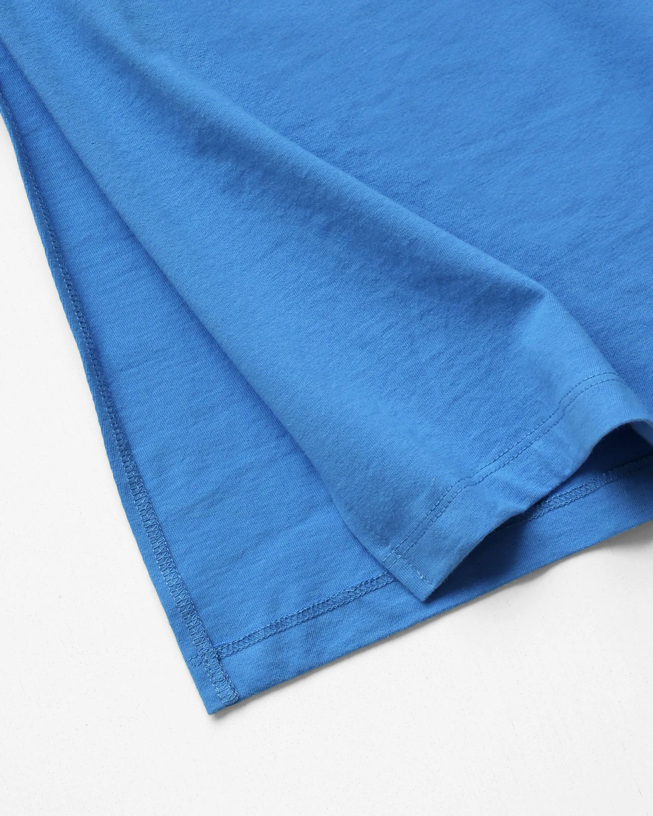 V-Neck Midi T-Shirt Dress Super Blue sold by Province of Canada product image thumbnail 4