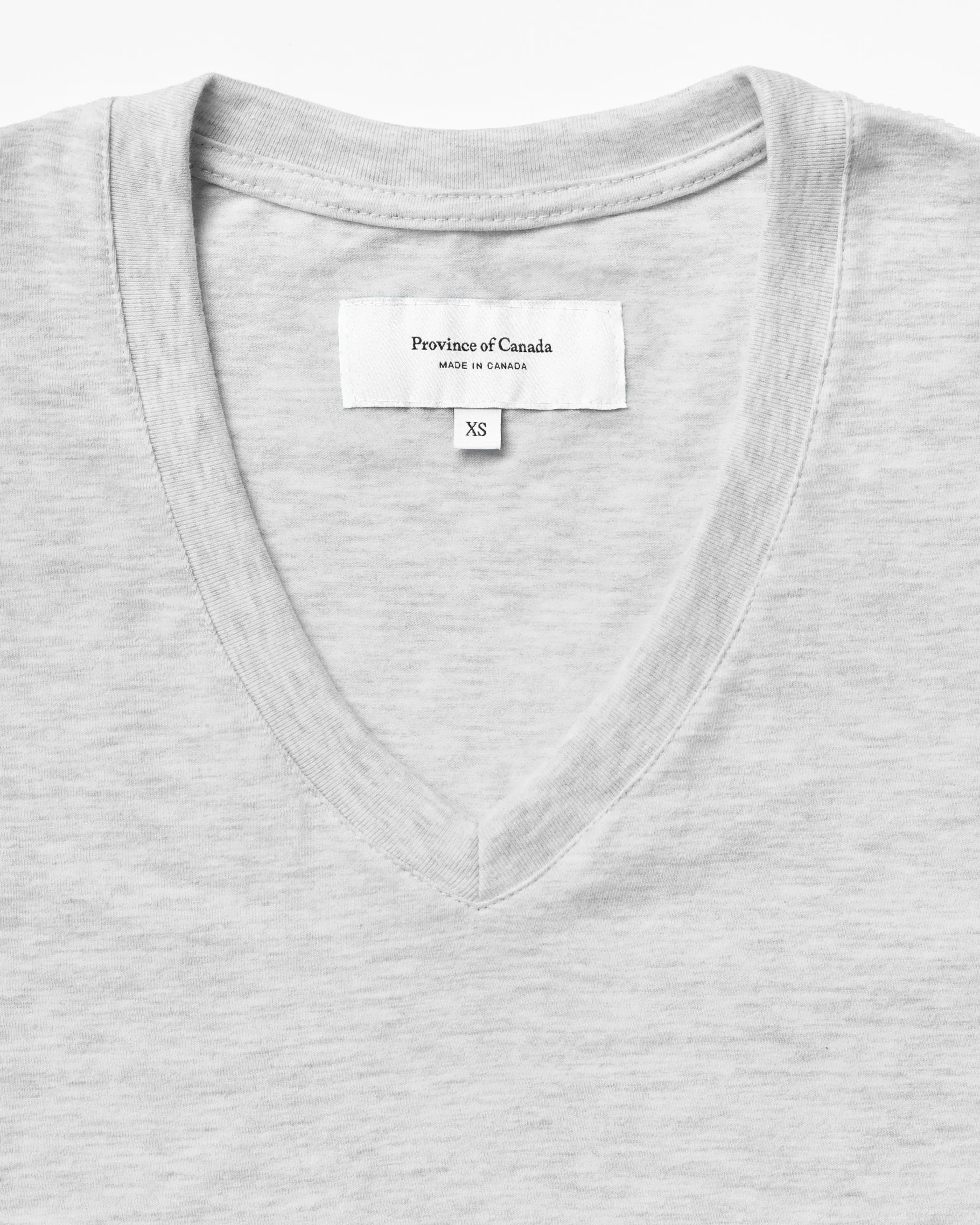 Friday V-Neck Tee Cloud sold by Province of Canada product image thumbnail 2
