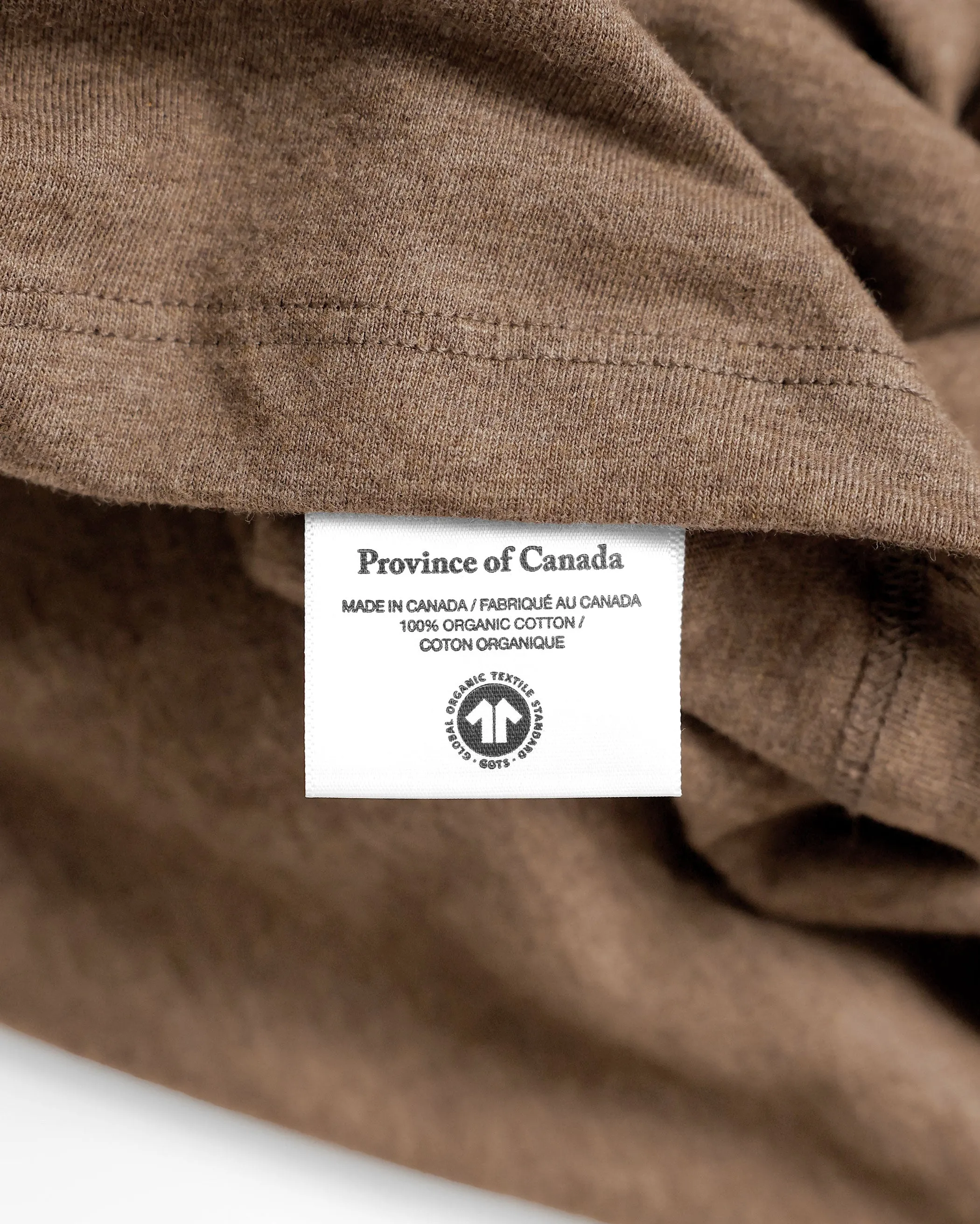 Friday V-Neck Tee Heather Brown sold by Province of Canada product image thumbnail 5
