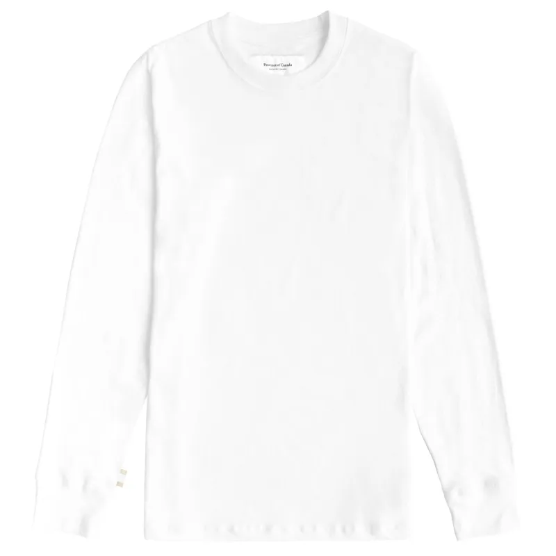 Original - Monday Long Sleeve Tee White - Unisex sold by Province of Canada