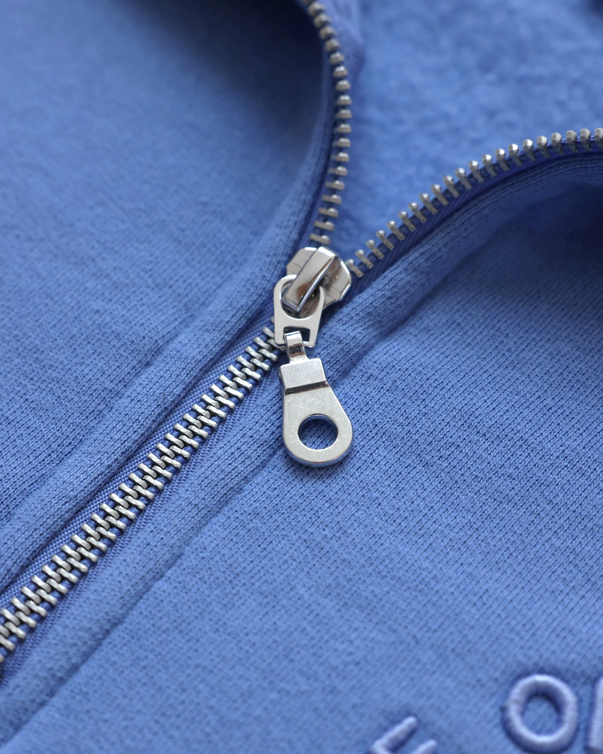 Half Zip Fleece Sweatshirt Periwinkle - Unisex sold by Province of Canada product image thumbnail 5