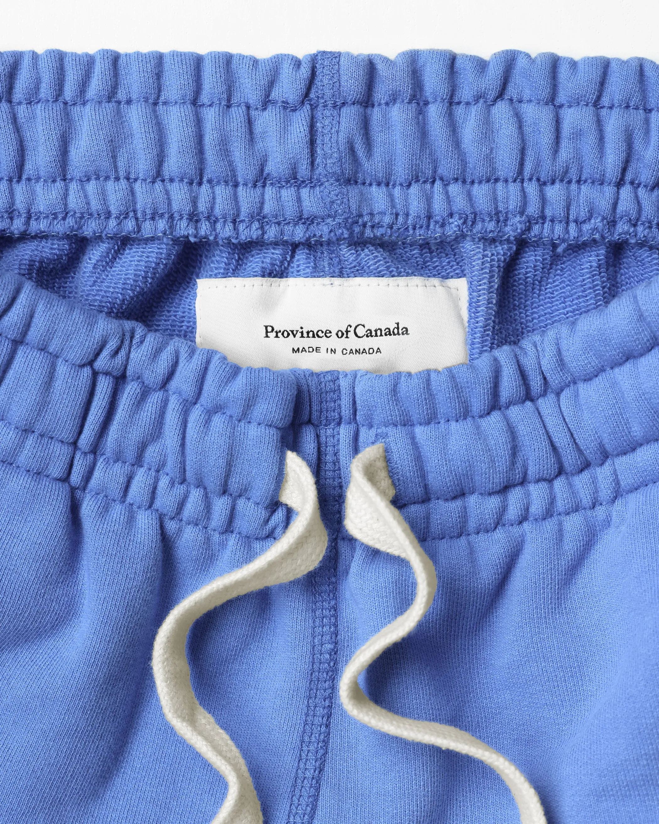 Wide Leg French Terry Sweatpant Cerulean Blue - Unisex sold by Province of Canada product image thumbnail 2