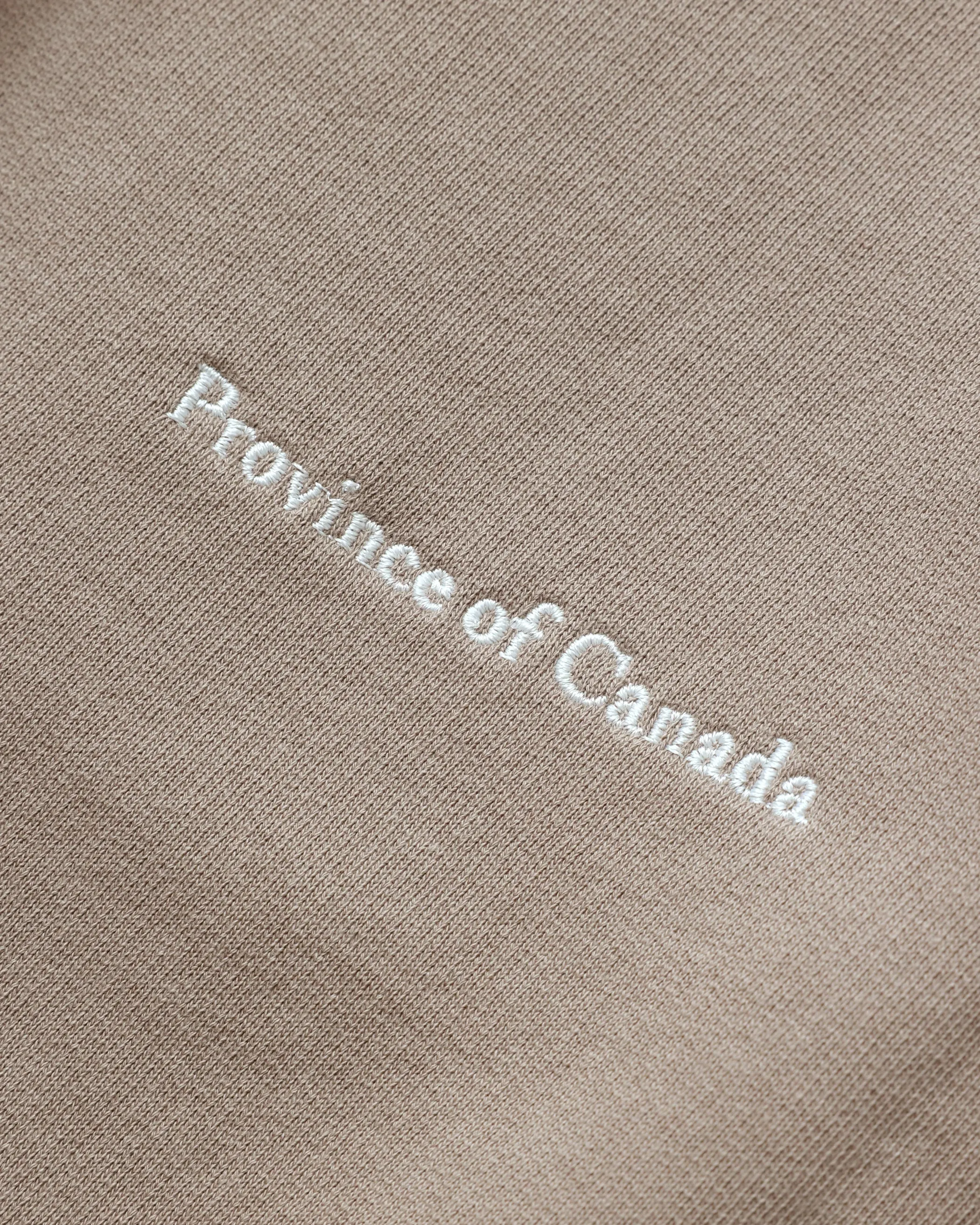 Wide Leg French Terry Sweatpant Mocha - Unisex sold by Province of Canada product image thumbnail 2