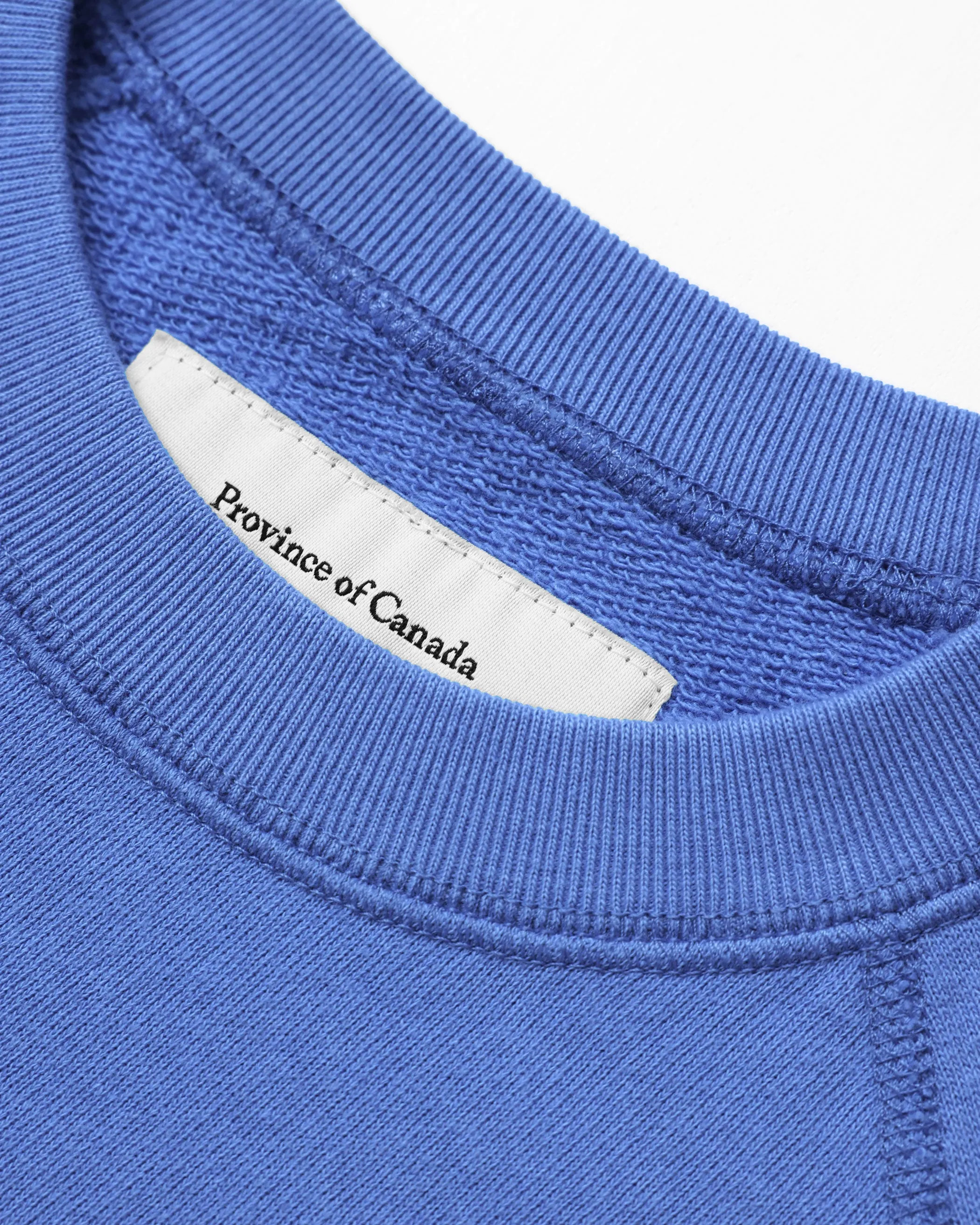 French Terry Sweatshirt Cerulean Blue - Unisex sold by Province of Canada product image thumbnail 3