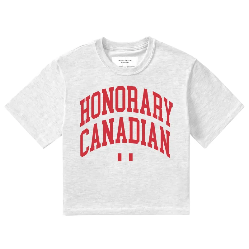 Honorary Canadian Crop Top Cloud made by Province of Canada