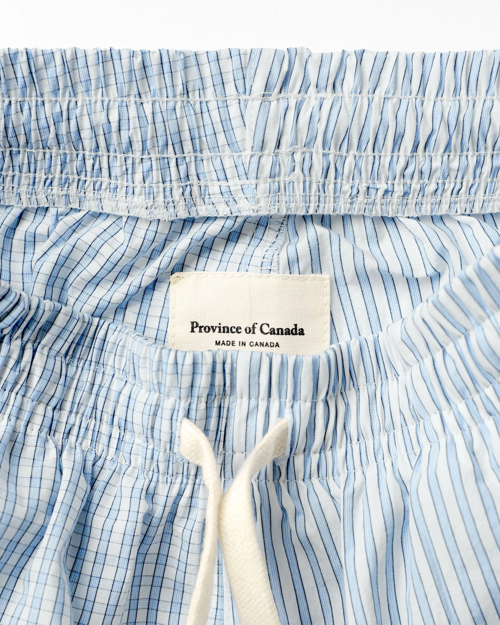 Pyjama Short Blue Patchwork - Womens sold by Province of Canada product image thumbnail 3