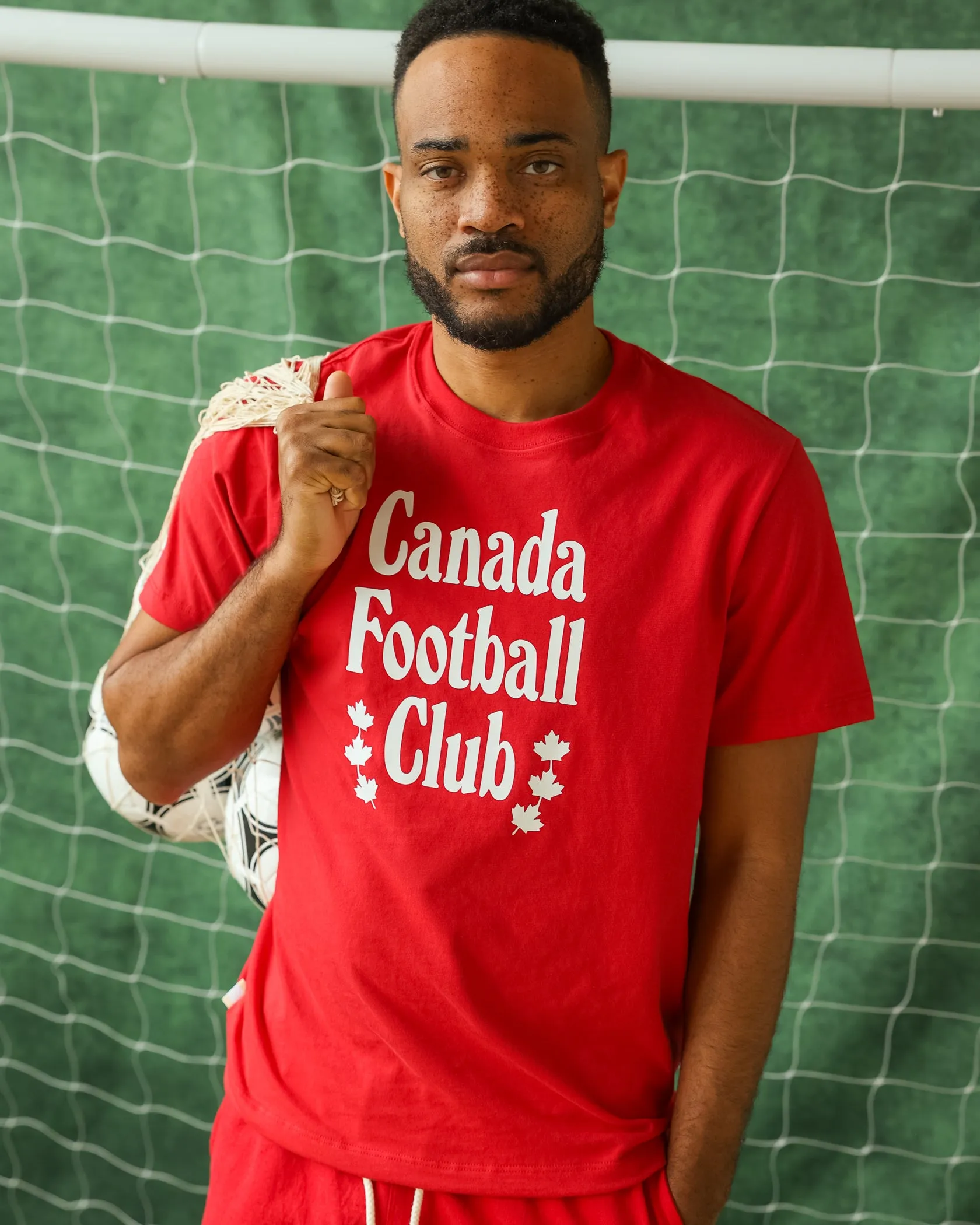 Canada Football Club Tee Red - Unisex sold by Province of Canada product image thumbnail 3