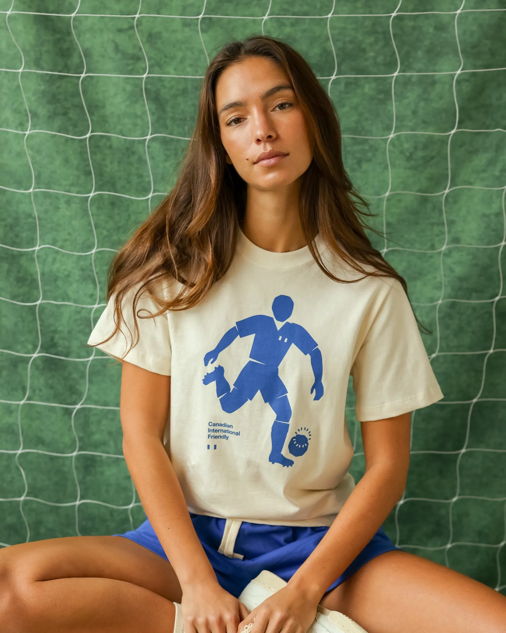 International Friendly Mascot Tee Natural - Unisex sold by Province of Canada product image thumbnail 3