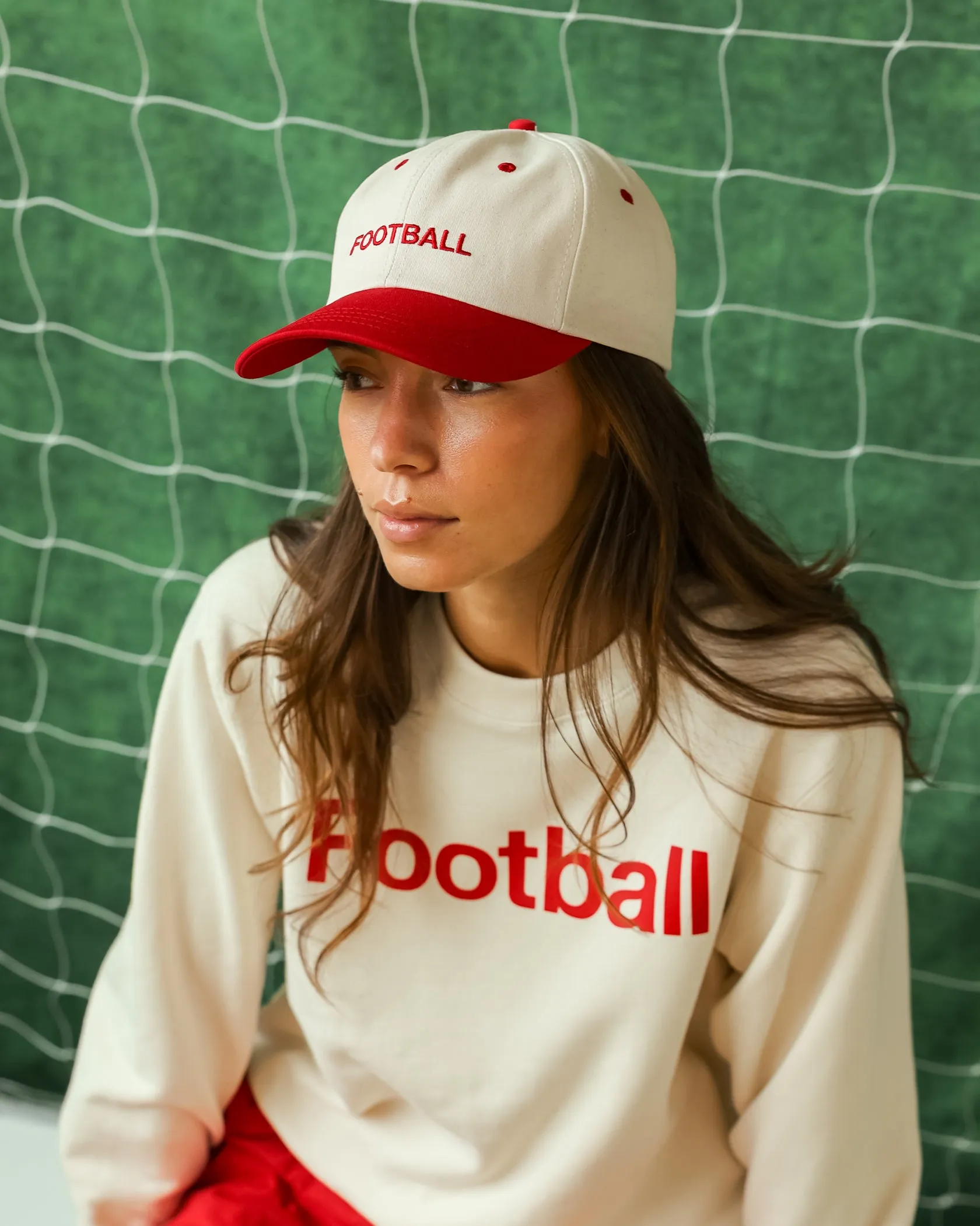 Football Helvetica Baseball Hat sold by Province of Canada product image thumbnail 3