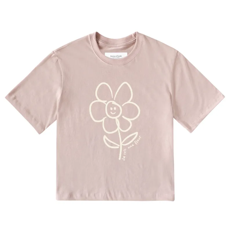 Fleur Crop Top Dusk made by Province of Canada