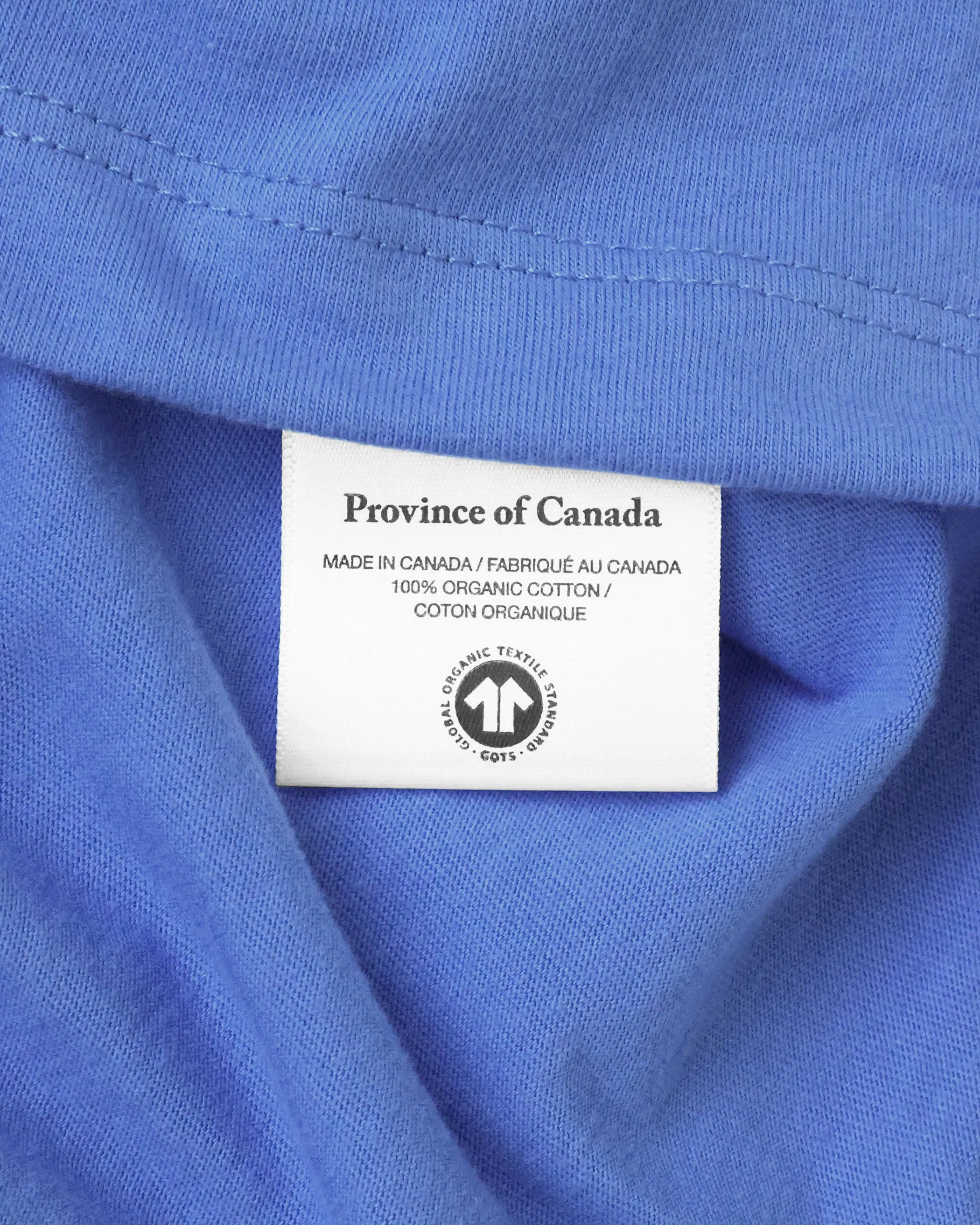 Monday Crop Top Periwinkle sold by Province of Canada product image thumbnail 4
