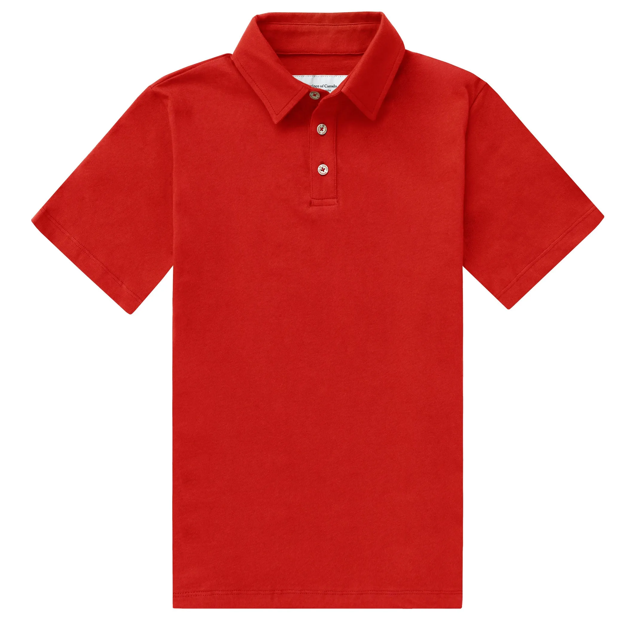 Sunday Polo Shirt Red - Unisex sold by Province of Canada