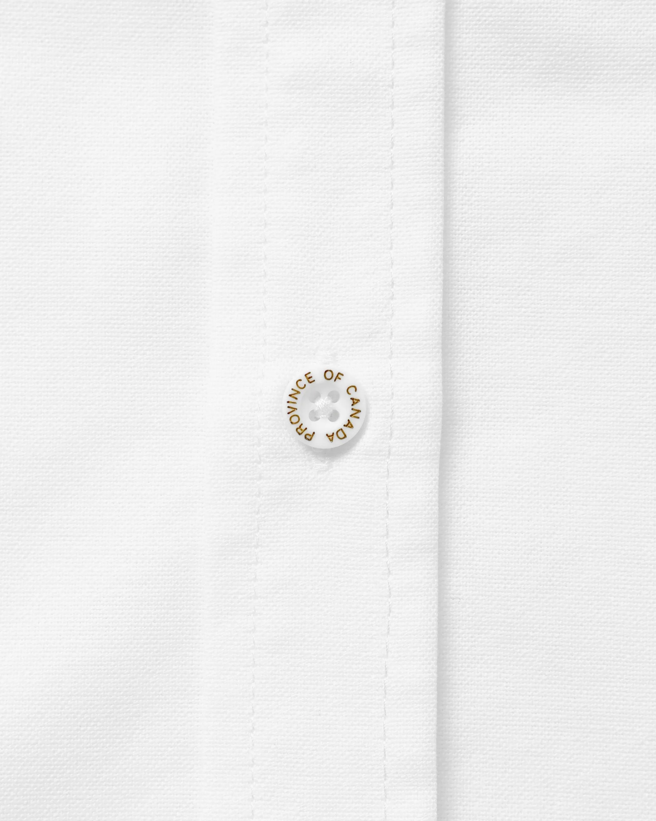 Oxford Shirt White - Unisex sold by Province of Canada product image thumbnail 3
