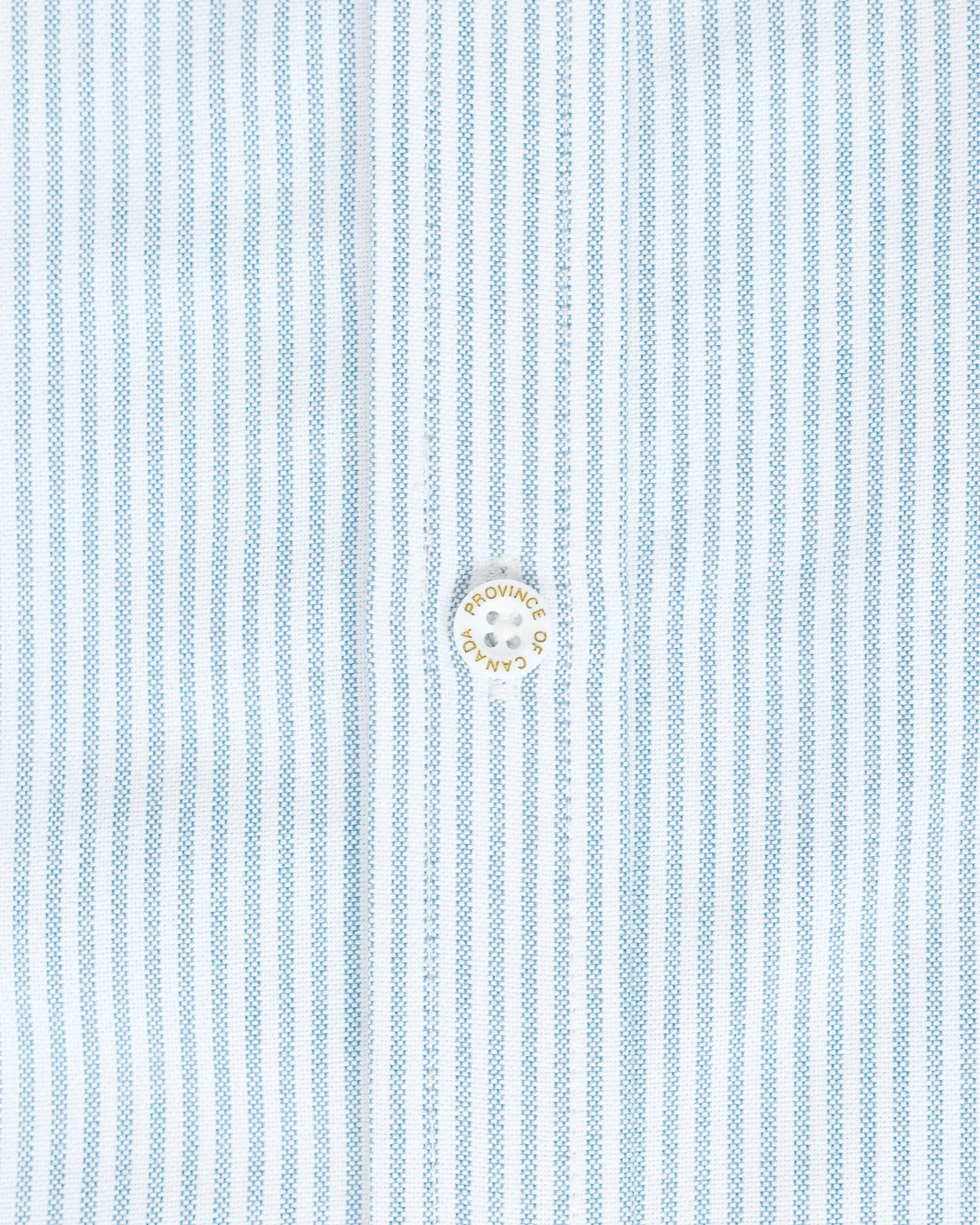 Oxford Stripe Shirt Blue - Unisex sold by Province of Canada product image thumbnail 3