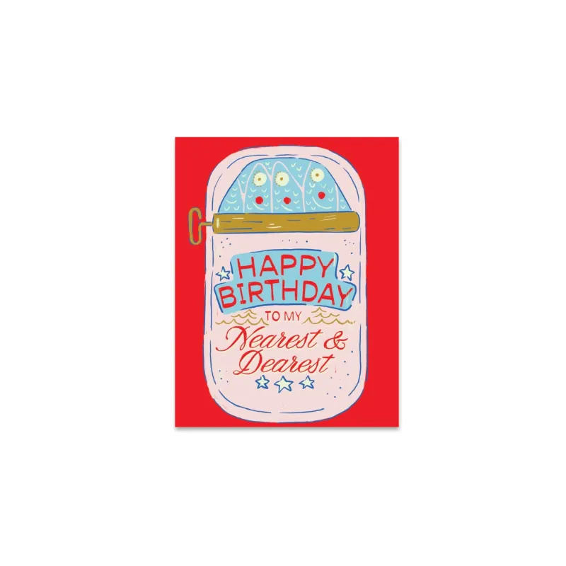 Sardine Birthday Greeting Card made by Province of Canada