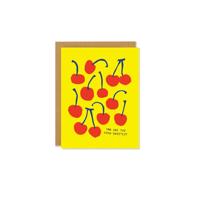 Cherries Greeting Card made by Province of Canada