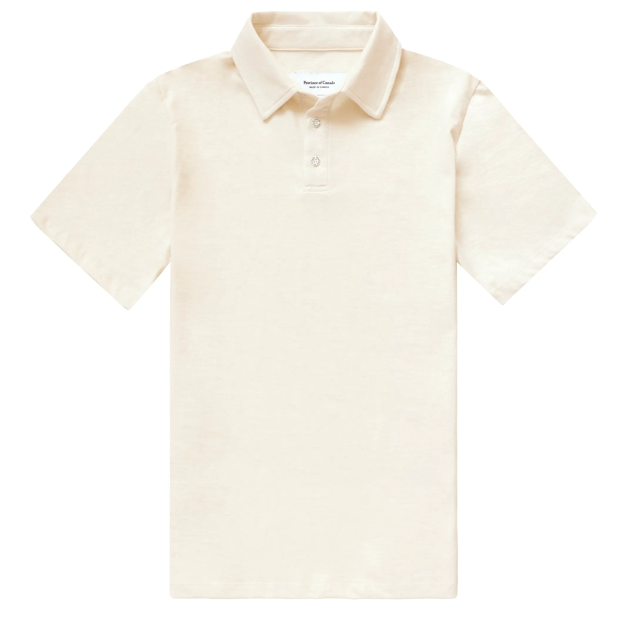 Sunday Polo Shirt Natural - Unisex sold by Province of Canada