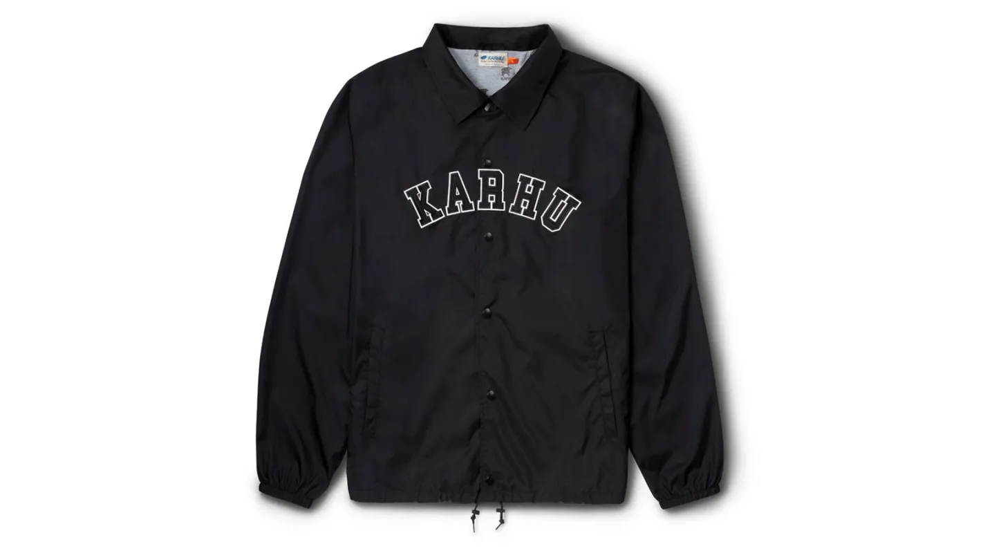 WORLDWIDE COACH JACKET - BLACK sold by Karhu