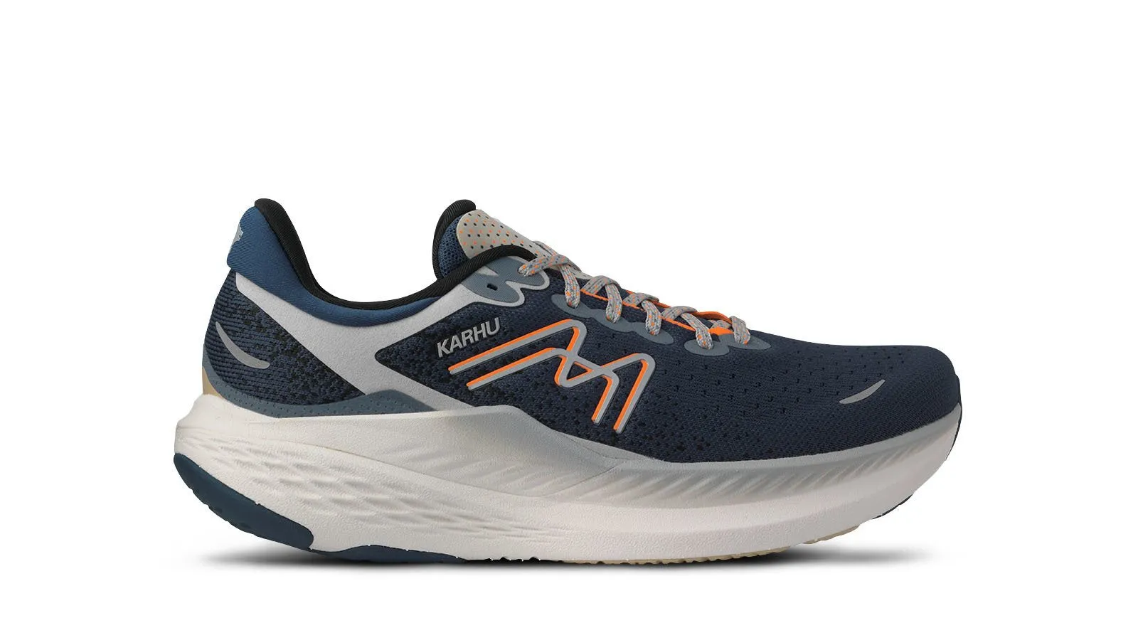 MEN'S MESTARI RUN 1.5 HIVO - TITAN / SHOCKING ORANGE sold by Karhu