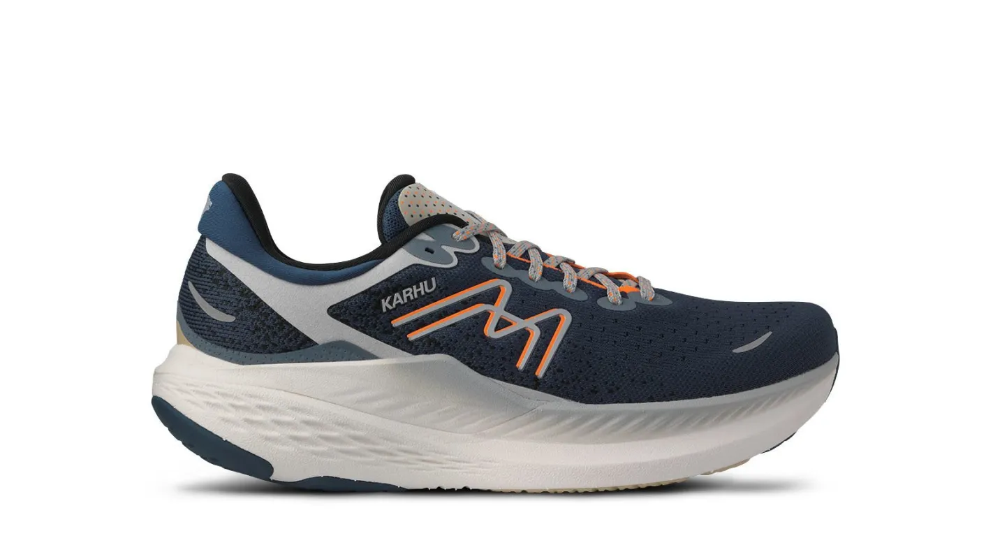 MEN'S MESTARI RUN 1.5 - TITAN / SHOCKING ORANGE sold by Karhu