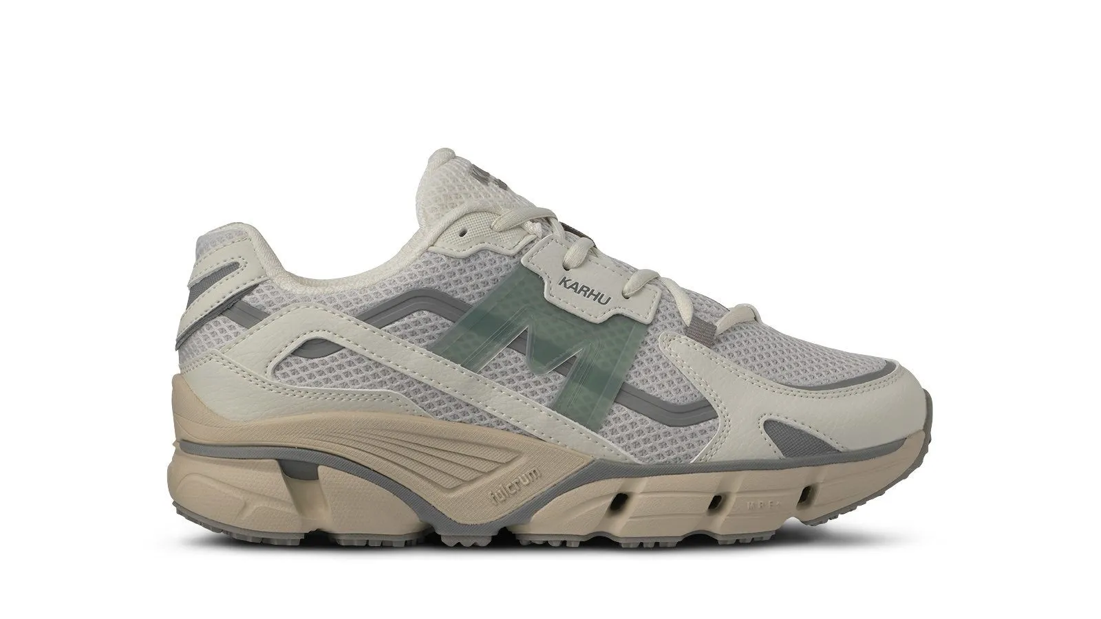 SUPER FULCRUM - ICICLE / GREEN MILIEU sold by Karhu