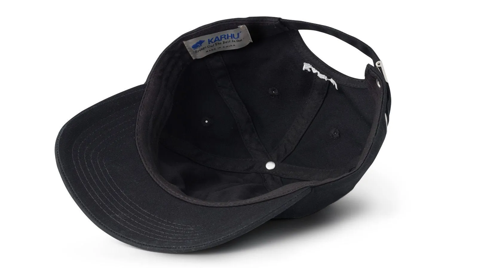 CLASSIC LOGO CAP - JET BLACK / LIGHT GREY sold by Karhu product image thumbnail 3