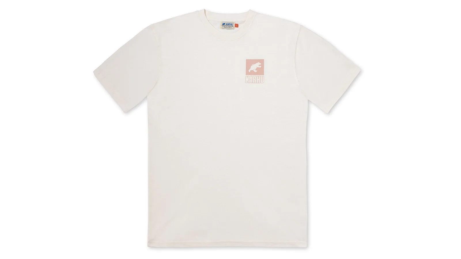 SPORT BEAR LOGO T-SHIRT - SUGAR SWIZZLE / CAMEO ROSE sold by Karhu