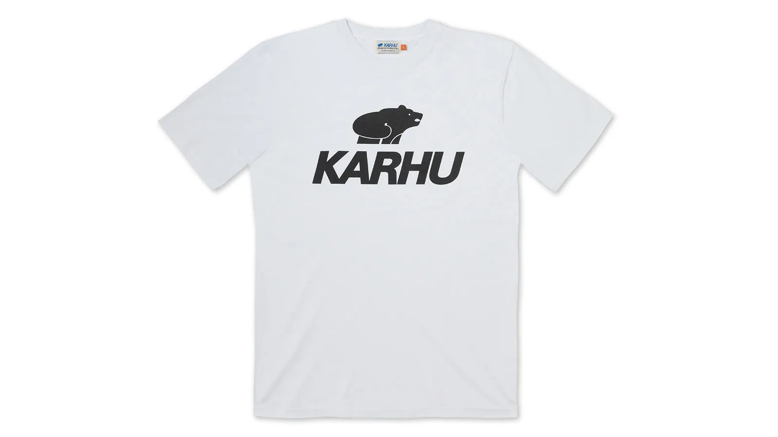 CLASSIC LOGO T-SHIRT - WHITE / BLACK sold by Karhu