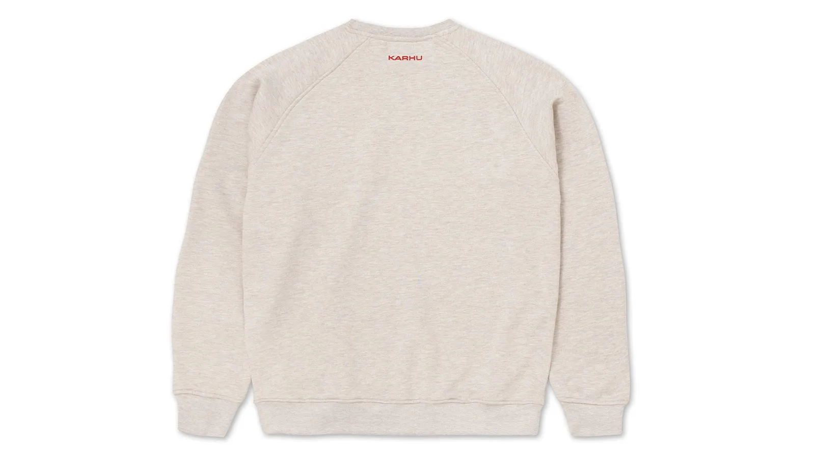 CLASSIC CHEST LOGO SWEATSHIRT - OATMEAL MELANGE / GRANATA sold by Karhu product image thumbnail 2