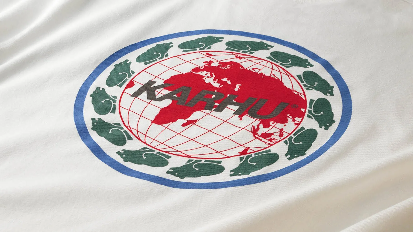 KARHU WORLDWIDE T-SHIRT - SUGAR SWIZZLE / GULL sold by Karhu product image thumbnail 3