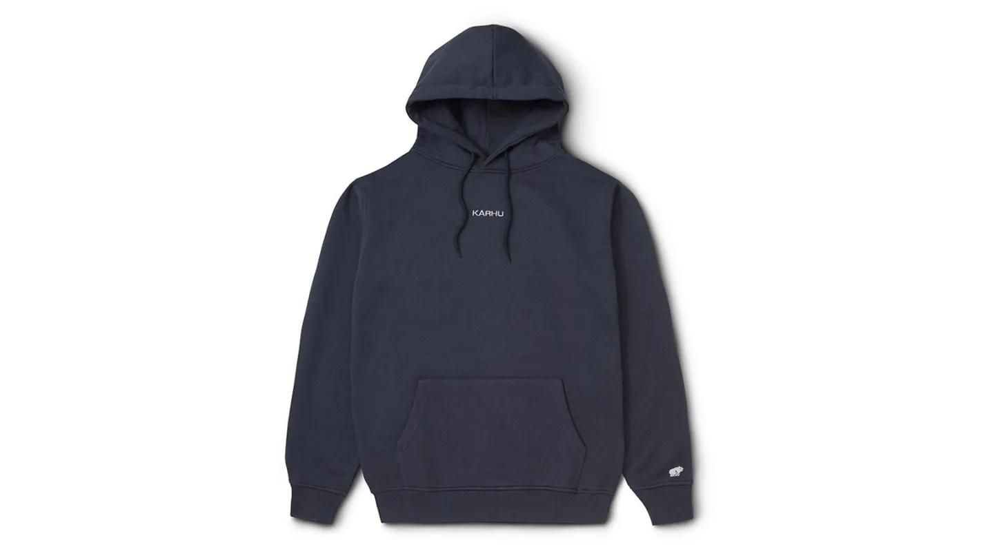 LOGO HOODIE - INDIA INK / FOGGY DEW sold by Karhu