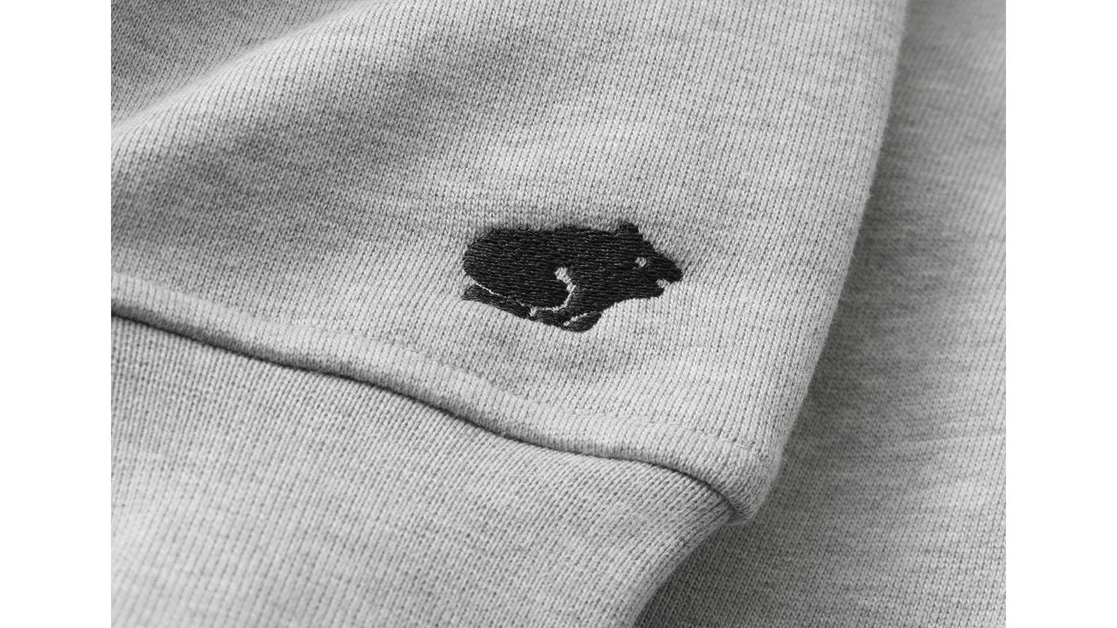 LOGO HOODIE - HEATHER GREY / JET BLACK sold by Karhu product image thumbnail 4