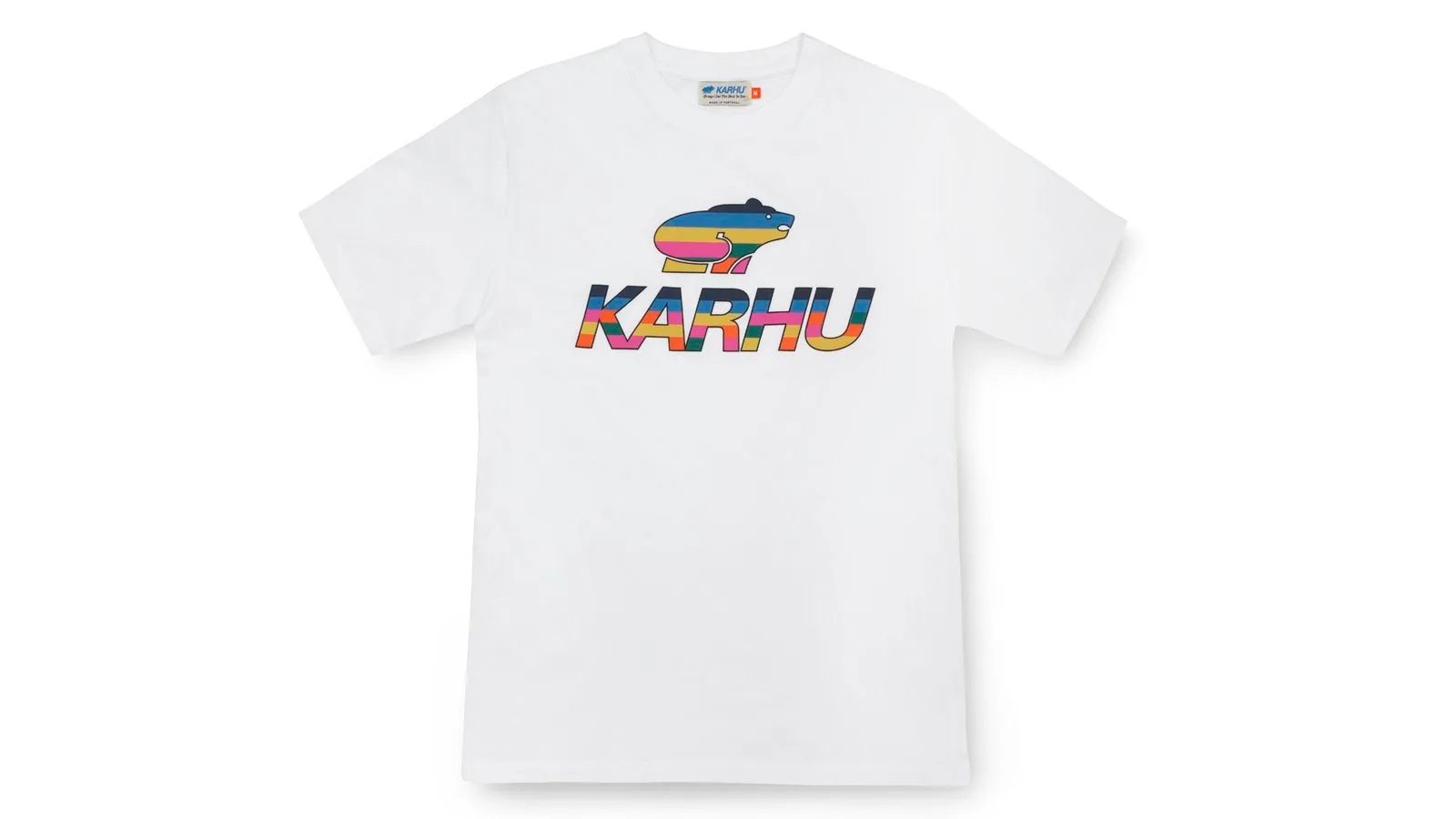 TEAM COLLEGE BIG LOGO T-SHIRT - WHITE/ MC OG sold by Karhu