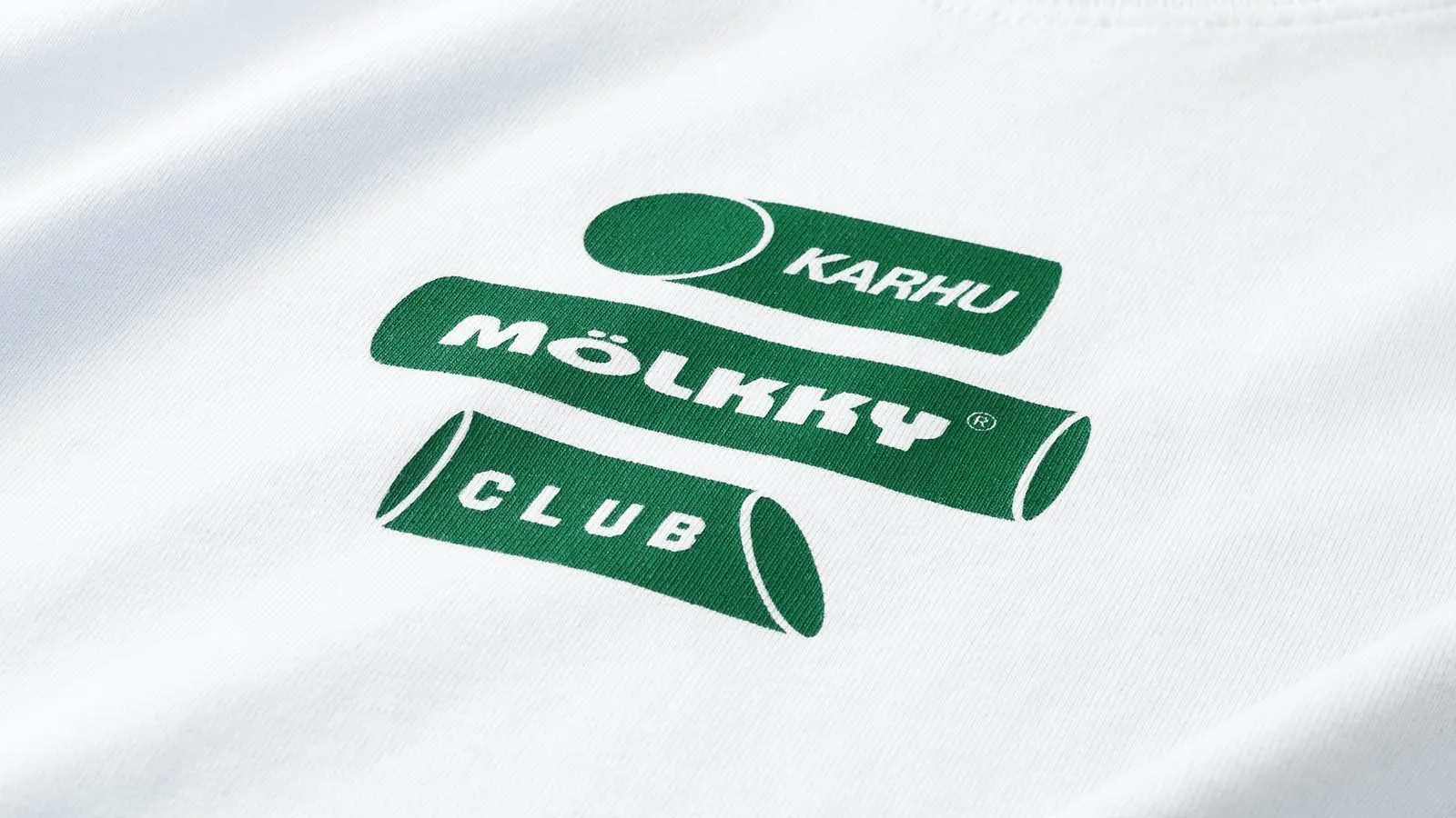 "MÖLKKY" PACK CLUB T-SHIRT - WHITE / VERDANT GREEN sold by Karhu product image thumbnail 4