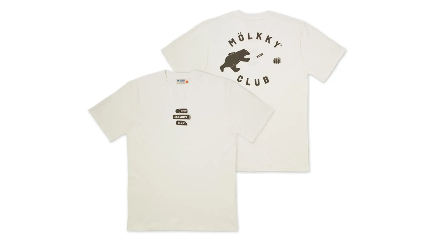 "MÖLKKY" PACK CLUB T-SHIRT - SUGAR SWIZZLE / CHOCOLATE TORTE sold by Karhu