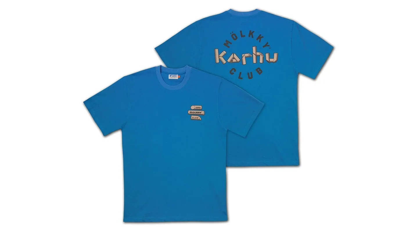"MÖLKKY" PACK CLUB T-SHIRT - DAPHNE / CHOCOLATE TORTE sold by Karhu