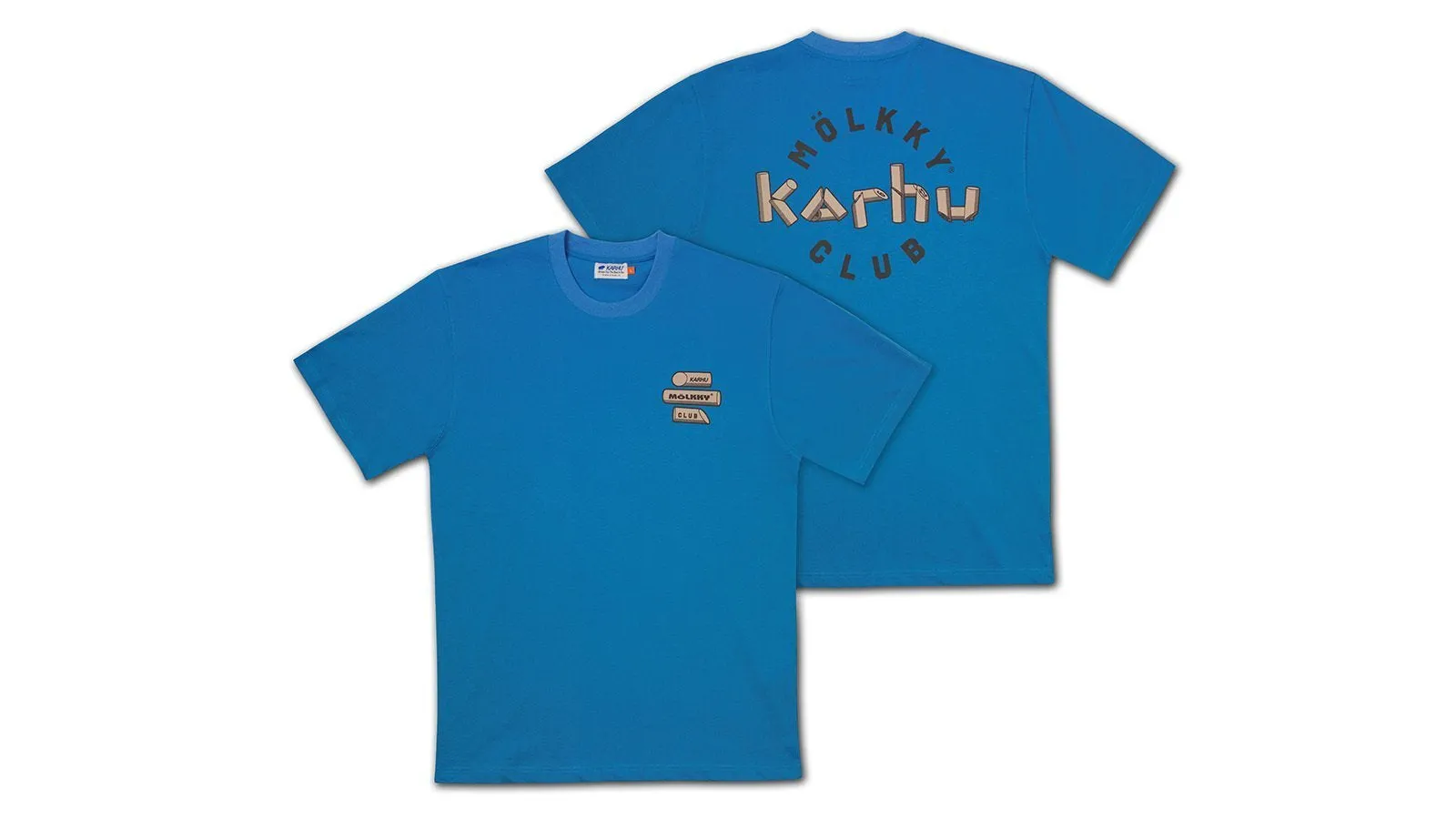 "MÖLKKY" PACK CLUB T-SHIRT - DAPHNE / CHOCOLATE TORTE sold by Karhu
